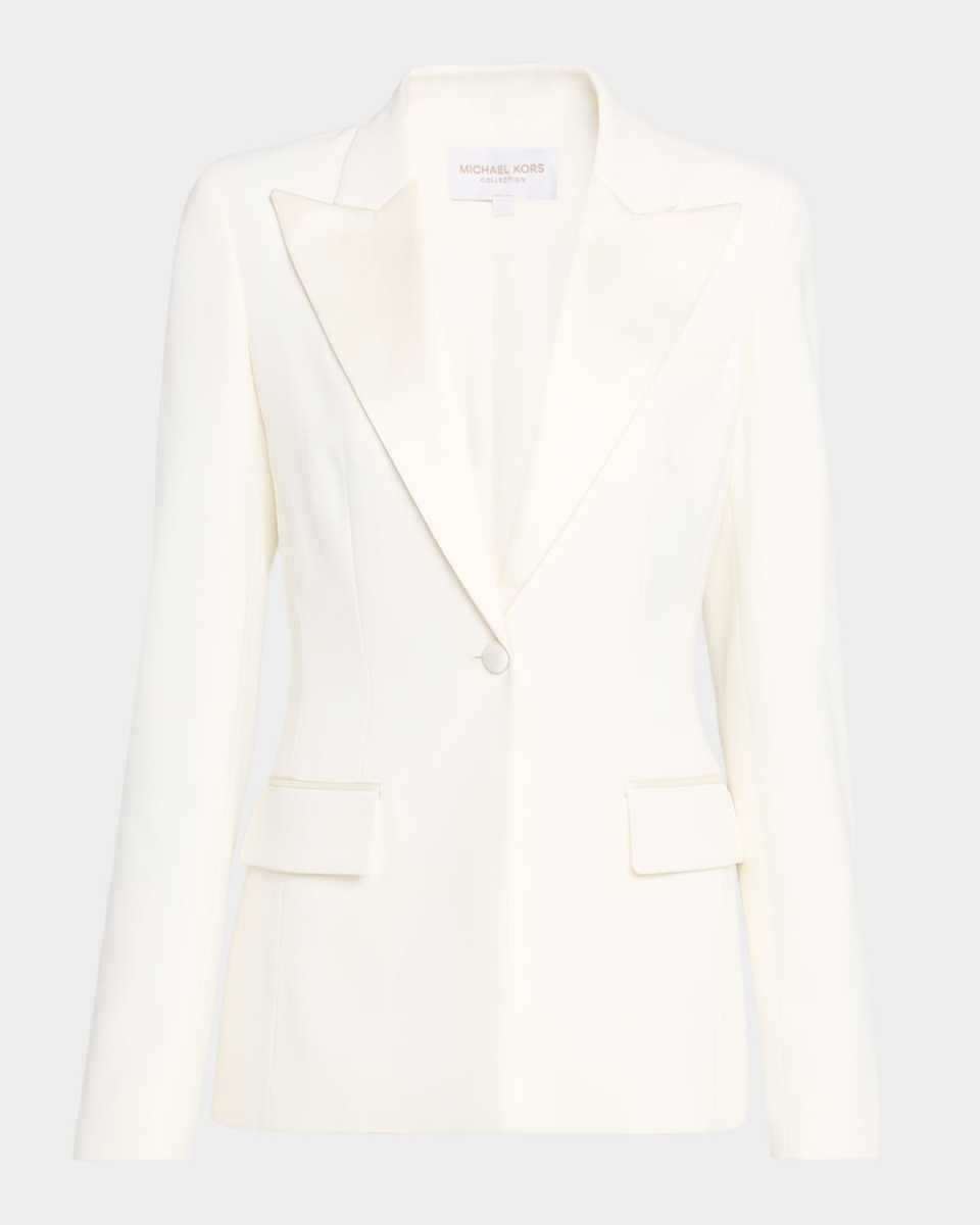 Single-Breasted Tuxedo Jacket